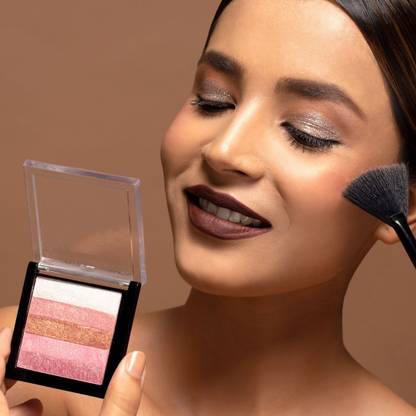 KAIASHA SHIMMER BRICK HIGHLIGHTER POWDER FOR BRIDEL AND PARTY LOOKS MAKEUP Highlighter