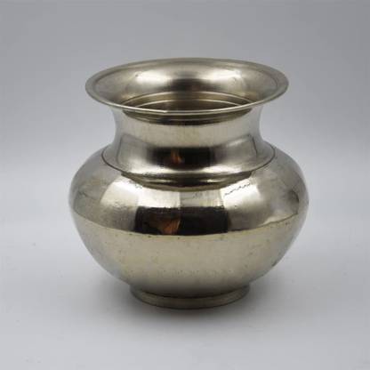 एलोडी Bronze Lota | Kalash for Pooja | Lota | Brass Lota | - 3.7Wx4.0H INCHES ब्रॉन्ज़ कलश