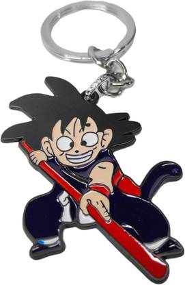 Skycart Metal Dragon Ball Z Goku Keychain Key Chain
