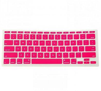 J Keyboard Cover Protector for MacBook Air 13" A2179, A2337 M1 Chip Premium Keyboard(Year 2020+) (Pink) Keyboard Skin