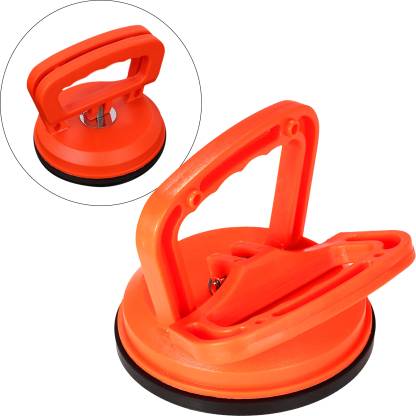EXCEL IMPEX Single Suction Lifter for Glass, Suction Cup Sucker Pad, Dent Puller, Glass Carrying Handle Lifter Lever Tool