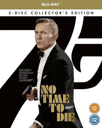 No Time to Die - Daniel Craig as James Bond 007 (2-Disc Collector's Edition) (Slipcase Packaging) (Uncut | Region Free | UK Import)