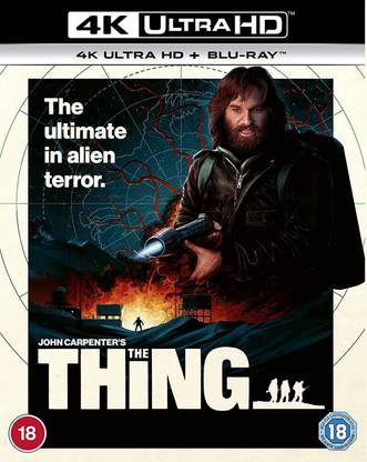 John Carpenter's: The Thing (Uncut) (4K UHD + Blu-ray) (Slipcase Packaging) (Region Free | UK Import)
