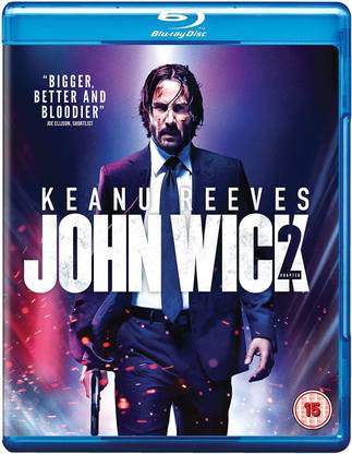 John Wick: Chapter 2 (Uncut) (Blu-ray + Digital Download + Ultraviolet) (Slipcase Packaging) (Region Free | UK Import)