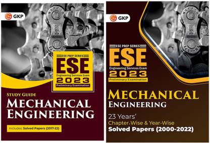UPSC ESE 2023 : Mechanical Engineering - Guide & UPSC ESE 2023 : Mechanical Engineering -Chapter Wise & Year Wise Solved Papers 2000-2022 (Set Of 2 Books)