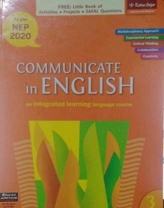 Communicate In English An Integrated Learning Language Course For Class 3rd