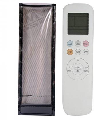 LUNAGARIYA Protective Cover for AMSTRAD AC Remote Contro l, PU Leather Cover Holder Ac Remote Controller