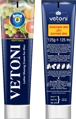 VETONI FRUIT PUNCH SHAVING CREAM PACK 6