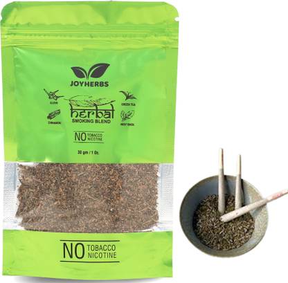 JOYHERBS Tobacco&Nicotine Free Smoking Mixture With 100% Natural Herbal Smoking Mix 30gm Smoking Cessations
