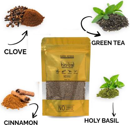 Dark kesha Herbal Mixture Blend is 100 %Natural and ayurvedic Herbs and made in India 30Gm Smoking Cessations