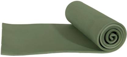 Upasana Fab Yoga excercise gym workout Olive Green mat 4 mm Exercise & Gym Mat