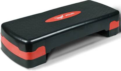Xtrim Aerobic Stepper for Cardio Workout with 2 Height Adjustments - 10 & 15cm Stepper