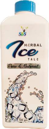 SBS Ice Talc Refreshing Body Powder - For Fragrance & Protection Against Odour