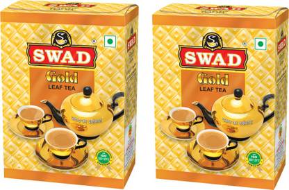 SWAD Gold tea cart combo (pack of 2) Black Tea Box