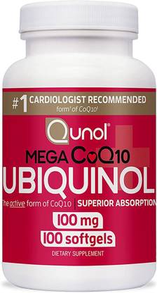Maxbell Qunol Mega Ubiquinol Coq10 100mg, Superior Absorption