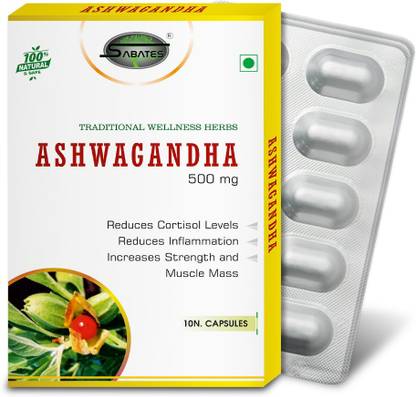 Sabates Ashwagandha Multivitamin Dava For Coping With Daily Life Stress & Anxiety