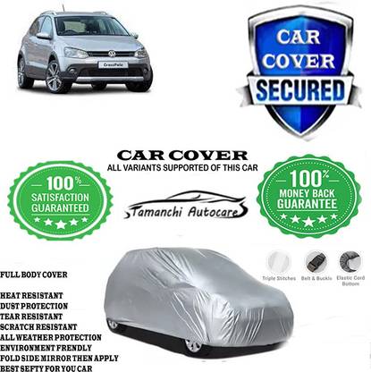 Tamanchi Autocare Car Cover For Volkswagen Cross Polo 1.2 MPI