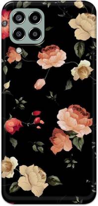 NDCOM Back Cover for Samsung Galaxy M33 5G Flowers Froral Printed