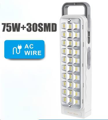 FIRSTLIKE HOME DELIGHT RECHARGEABLE 30 BIG HIGH BRIGHT SMD LED EMERGENCY LIGHT 8 hrs Lantern Emergency Light