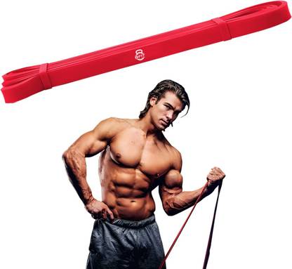 B fit Heavy Pull Up Bands - Heavy Duty Exercise Band Red Resistance Band