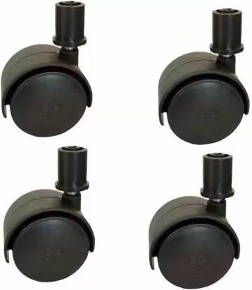 Hkey Cooler Compatible Wheels, 24mm (Dia) Pillar Size Swivel Swivel Furniture Caster