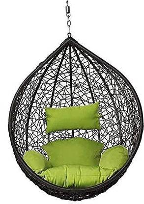 WildMonk Single Seater Swing Chair Without Stand For Adult Ceiling Hang Iron Hammock