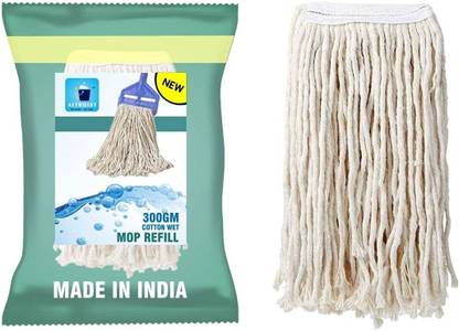 Altruist Cotton Mop Refill for Floor Cleaning (250gm) (Set of 2) Mop Refill