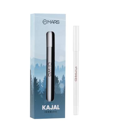 MARS Matte Finish Waterproof White Kajal |Pure White kajal|Ice Berg