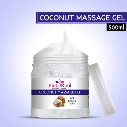 PINKROOT Coconut Gel 500ml for Removing Acnes & Fungal infections on Face & Body