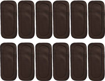 Naxyian 5 Layer Wet-free Reusable Washable Cotton Diaper Nappy Inserts Pad - L