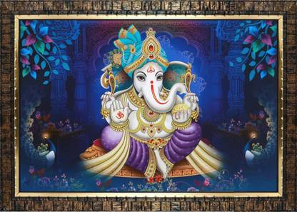 Rayno craft Ganesh Ji Religious Frame