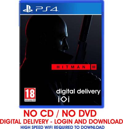 HITMAN 3 PS4 GAME ORIGINAL (NO CD / NO DVD - DIGITAL DELIVERY)