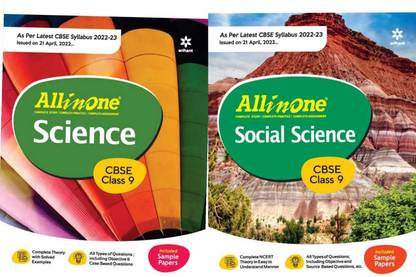 Arihant All In One Science,social Science Class 9 Set Of 2 Books