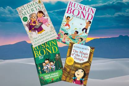 Ruskin Bond And Sudha Murty - Set Of 4 Bestselling Children Story Books