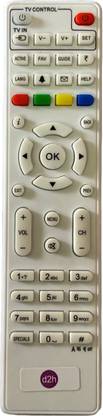 SHIELDGUARD Set-Top Box Remote Control Compatible for D2H Box Videocon Remote Controller