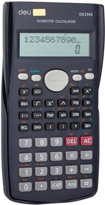 Osilor DELI D82MS CORE SCIENTIFIC CALCULATOR FOR SCIENTISTS PACK OF 1 (BLACK) DELI D82MS CORE SCIENTIFIC CALCULATOR FOR SCIENTISTS PACK OF 1 (BLACK) Scientific  Calculator