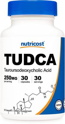 Nutricost Tudca 250mg, 30 Capsules (Tauroursodeoxycholic Acid)