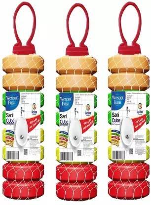 wonder fresh Mogra, Lemon, Rose, Sandal, Jasmine,Lavender Blocks Air Freshener for Toilet Bathroom , Washroom, Shoe rack. Urinal balls | Urinal Cubes | Sani cube napthalene balls Anti bacterial with Long lasting aroma