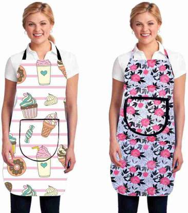 Creche Nylon Home Use Apron - Free Size