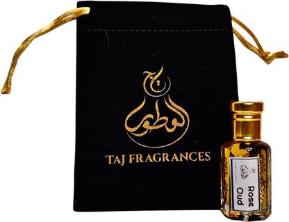 Taj Fragrances Rose Oud for Unisex Perfume Oil Luxury Scent ( Long Lasting ) Floral Attar