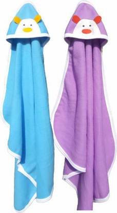 NAMAN Embroidered Crib Hooded Baby Blanket for  Mild Winter