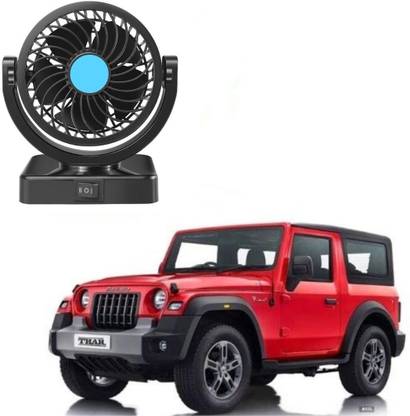 AUTOGARH Car Fan 360 Degree Rotatable For Mahindra thar Car Interior Fan