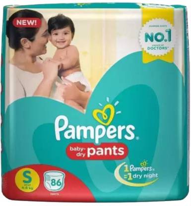 Pampers baby dry pad - S