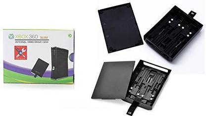 COMPUTER PLAZA Xbox 360 Slim Xbox 360 E HDD Hard Disk Drive HDD Casing Enclosure Shell Housing  Gaming Accessory Kit