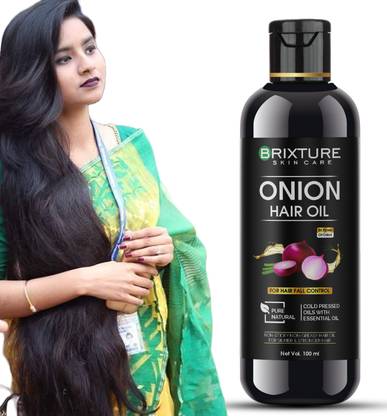 BRIXTURE Premium Ultra Onion Oil _100ml (Pack Of 02) Hair Oil
