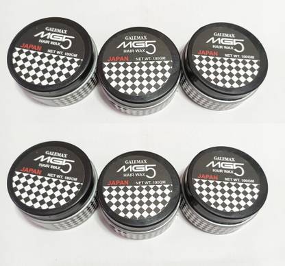 GALEMAX MG5 Hair Wax For Men Hair Styling Japanese Technology PACK 6 600 gm Hair Gel