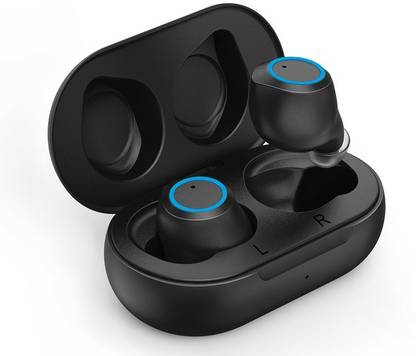 Fastwell Digital Rechargeable The Smallest Mini hearing Aid ITE Hearing Aid (BLACK) PAIR IN THE EAR Hearing Aid