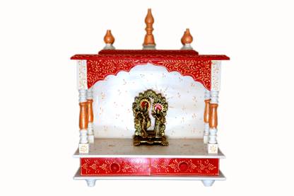 Mandir wale TEMPLE-0001 Engineered Wood Home Temple
