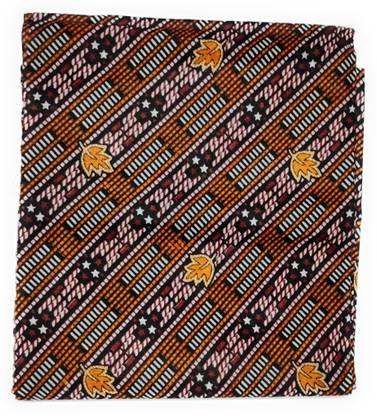 A COTTONS Printed Brown Lungi