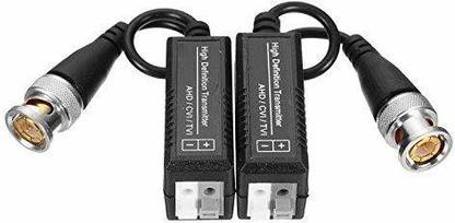 ATEKT CCTV Camera BNC Male UTP CAT5 Video Balun Balloon ballun Transceiver bnc Video Balun